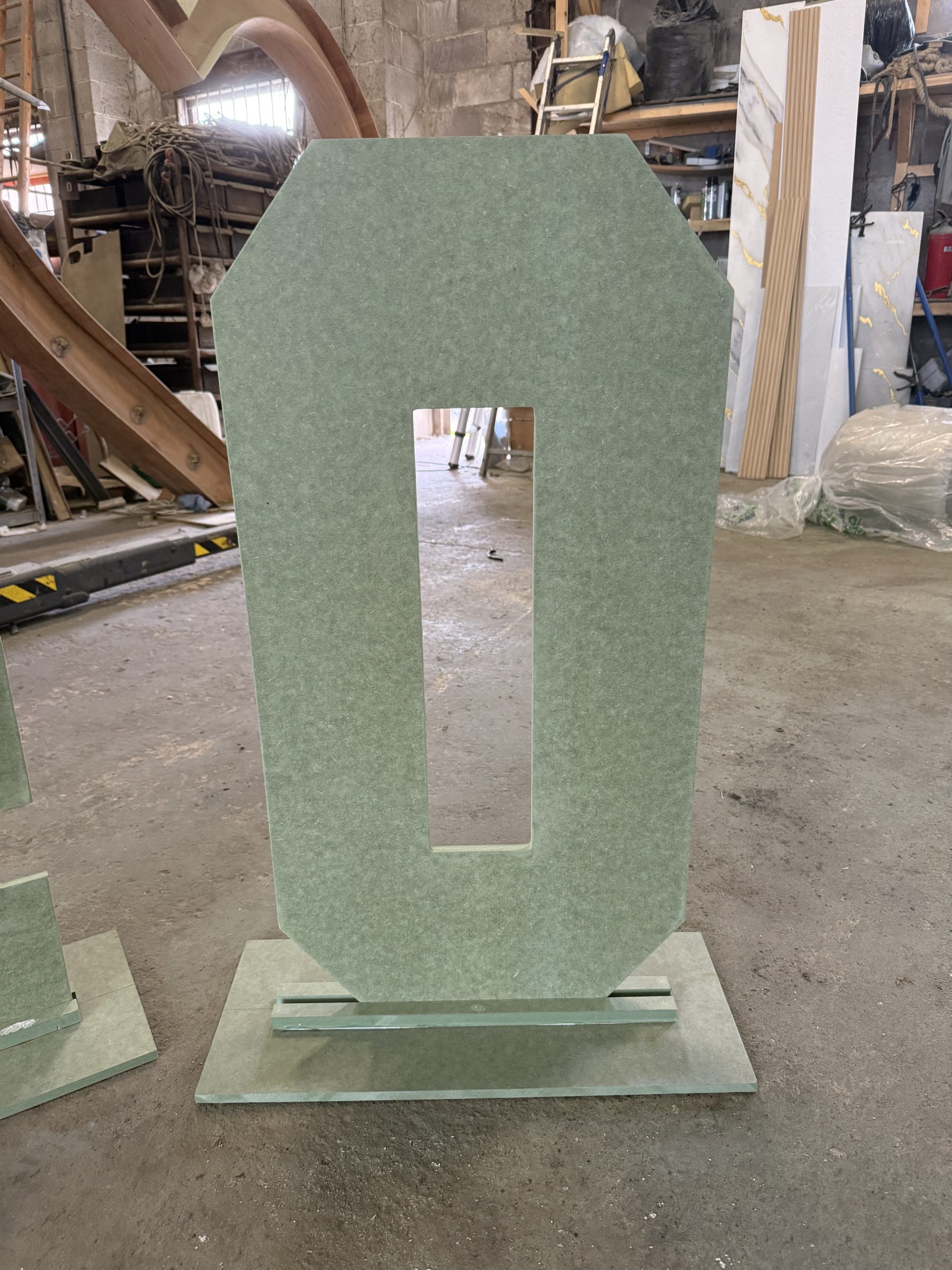 Plain numbers - Flat cut / Freestanding